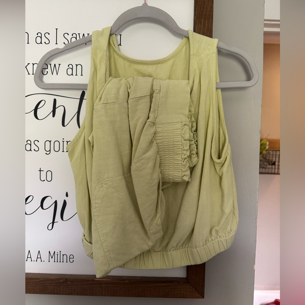 Two Piece Set, Yellow - Picture 2 of 2
